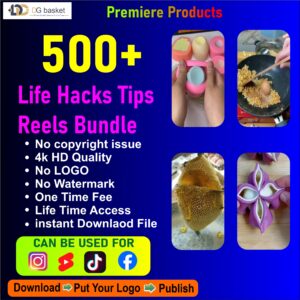 Life Hacks Tips Reels Bundle