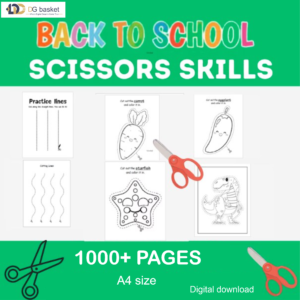 1000+ Cut and Glue Worksheet Bundle