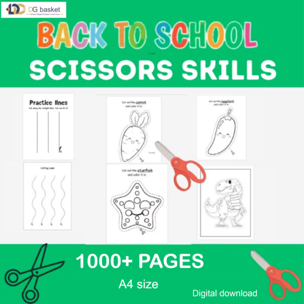 1000+ Cut and Glue Worksheet Bundle