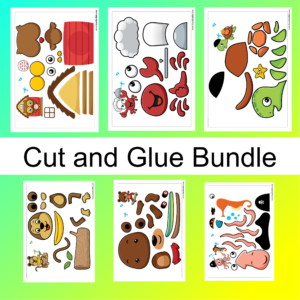 1000+ Cut and Glue Worksheet Bundle