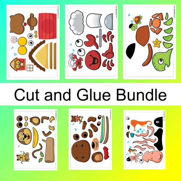 1000+ Cut and Glue Worksheet Bundle