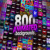 800 Animated Backgrounds for premium pro