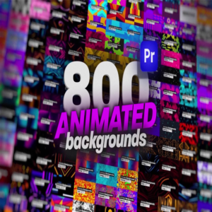 800 Animated Backgrounds for premium pro