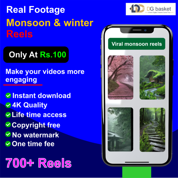 Monsoon and Winter Rain Reels Bundle 700+