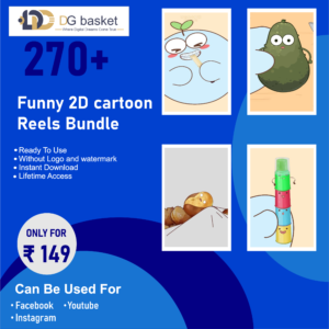 Funny 2D Cartoon Reels Bundle 270+