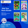 Kids Toys Reels Bundle 950+