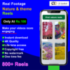 Real Recorded Nature Reels Bundle 800+