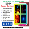 Space Content Reels Bundle