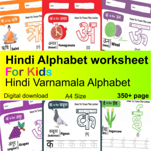 Hindi Master Worksheet Bundle