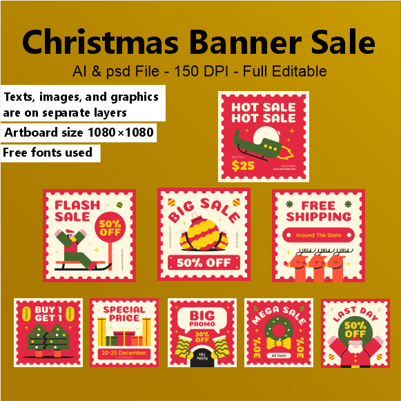 Christmas mega bundle vol 1 - Image 7