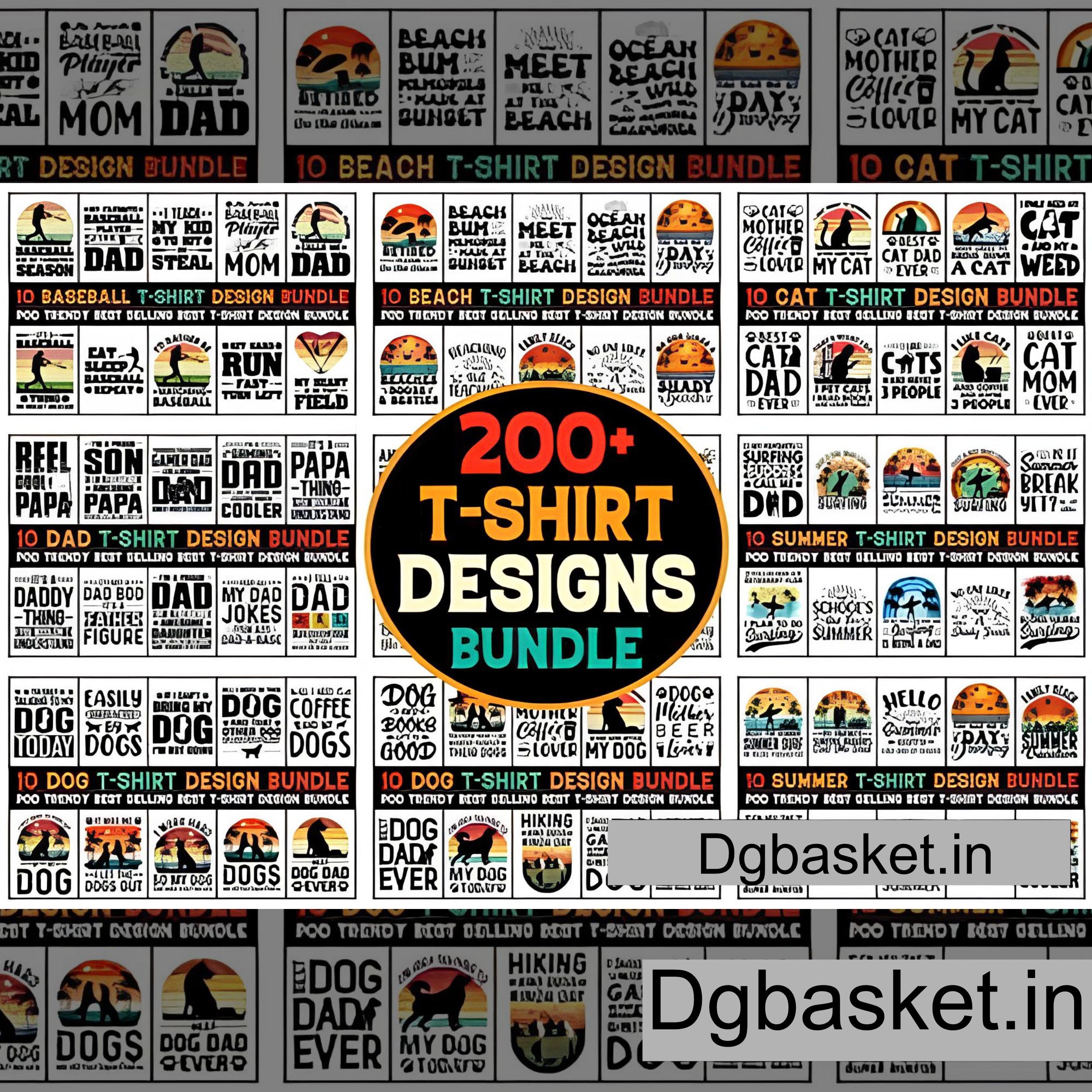 01 T-Shirt Design Bundle - Image 1