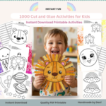 1000 Cut and Glue Activities for Kids
