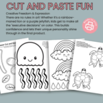1000 Cut and Glue Activities for Kids - Image 5