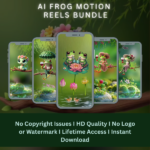 AI frog motion reels bundle - Image 2