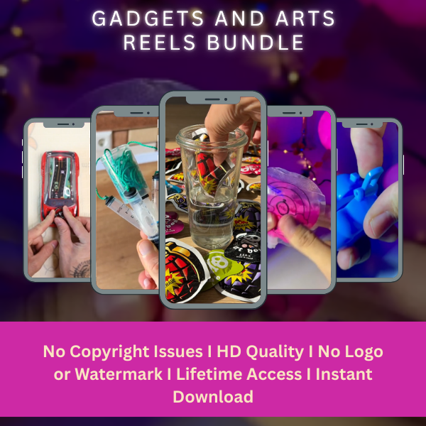 AI Cat Dance Reels Bundle 580+ Gadgets and arts reels bundle - Image 1