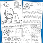 Alphabet Letters Printable Worksheets - Image 3