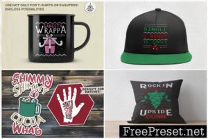 Christmas T-Shirt Designs Retro Bundle - Image 6