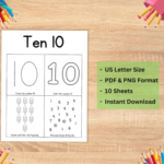 Number Tracing Worksheets