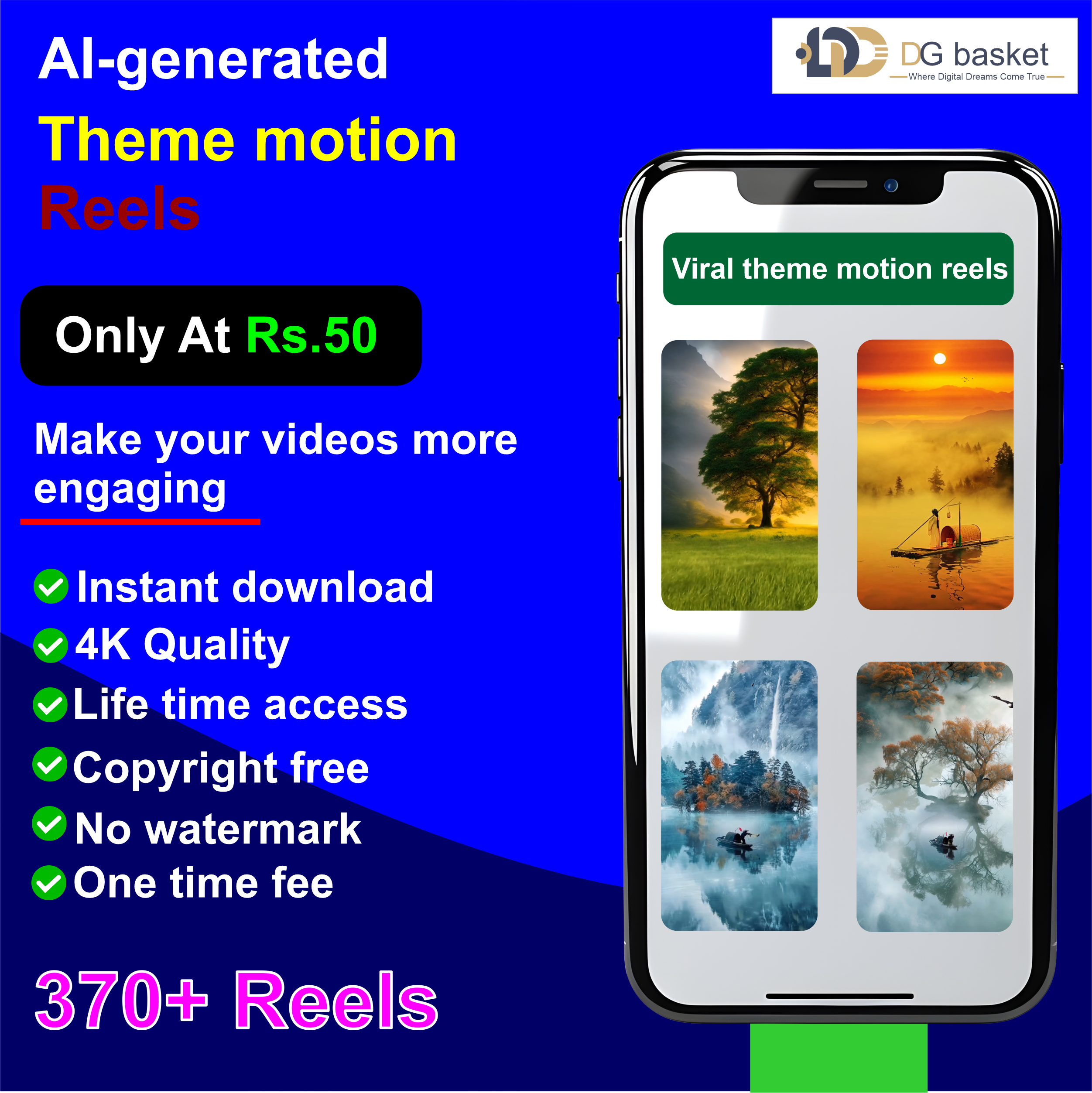 ai theme motion png AI theme motion reels bundle - Image 1