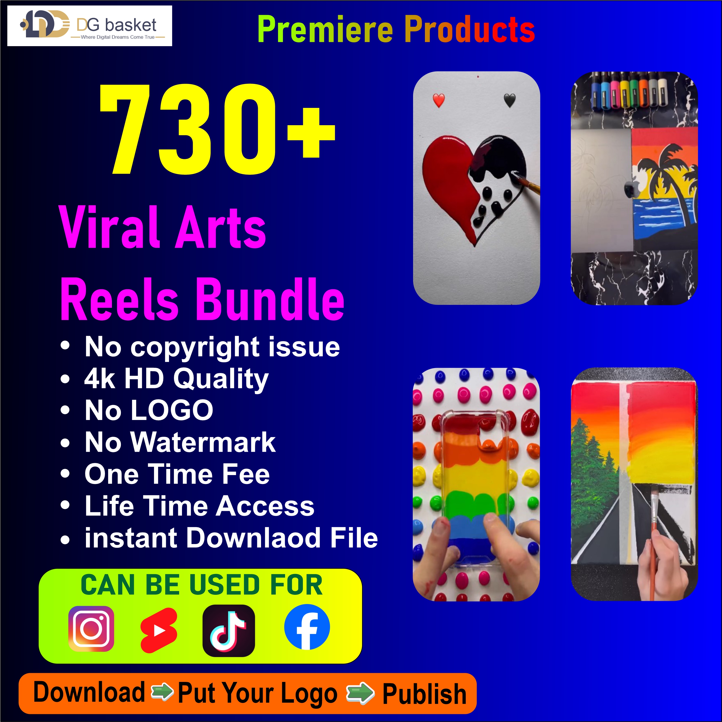 arts reels (1) Arts reels bundle - Image 1