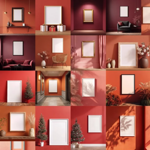 2400+ Frame Mockup Bundle Boho Interior Wall Art - Image 10