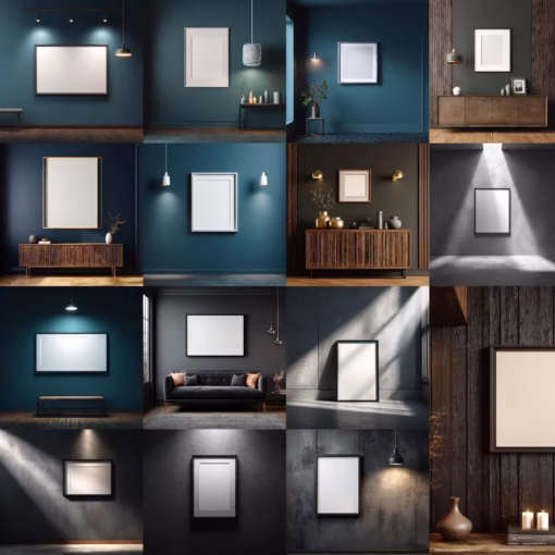 2400+ Frame Mockup Bundle Boho Interior Wall Art - Image 15
