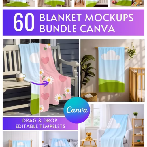 200+ Canva Horizontal Frame Mockup Bundle