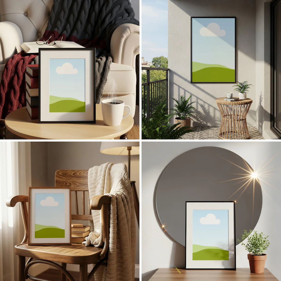 700+ Canva Horizontal Frame Mockup Bundle - Image 2