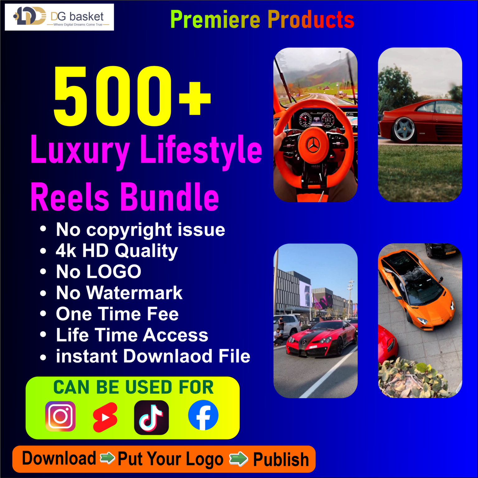 Luxury Lifestyle Reels bundle