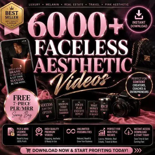 Faceless reel templates