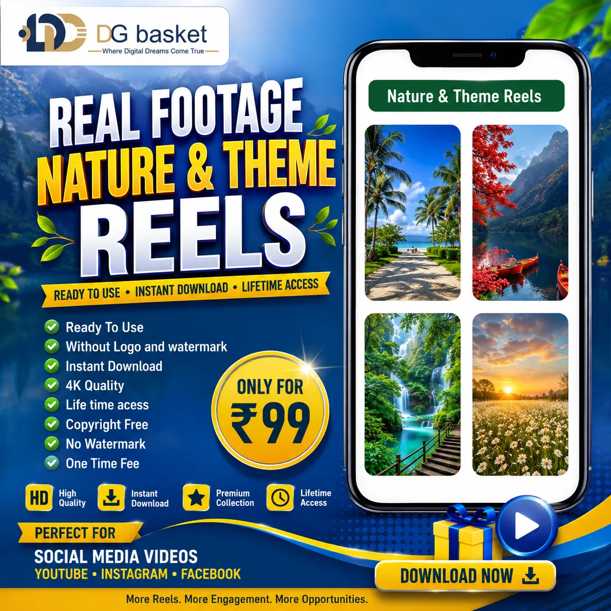 real recorded nature reels bundle