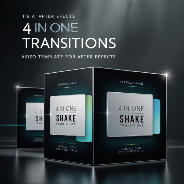 4in1 Shake Transitions Video Template