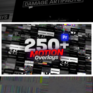 Animated Motion Overlays Pack For Premiere Pro